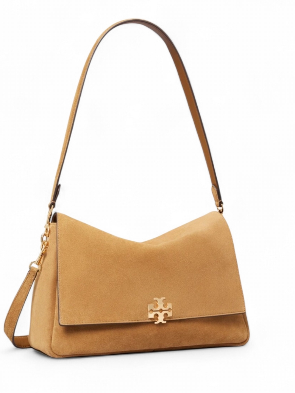Tory Burch Tan Suede Shoulder Bag